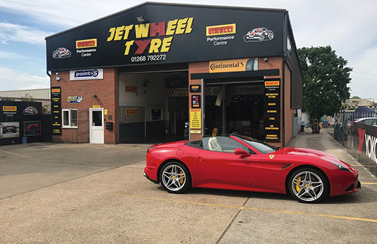 Jet Wheel Tyre Benfleet Depot, Essex