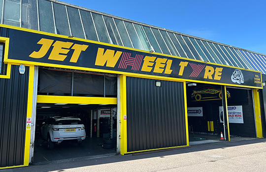 Jet Wheel Tyre Rayleigh Depot, Essex