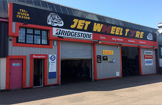 Jet Wheel Tyre Rayleigh Depot, Essex